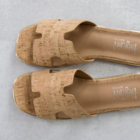 Picture Perfect Cork Sandals