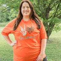 PT Peace Love Halloween Graphic Tee