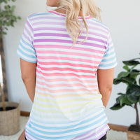 Sherbert Rainbow Top