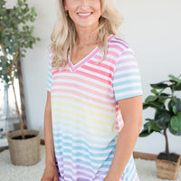 Sherbert Rainbow Top