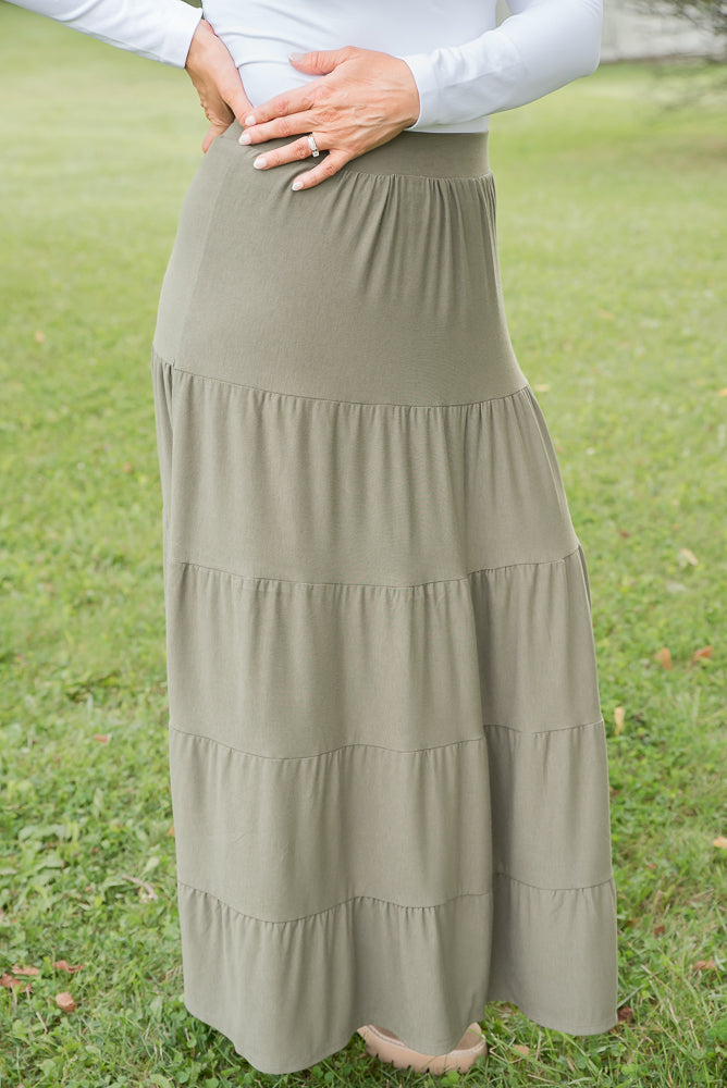 All Around Skirt in Olive