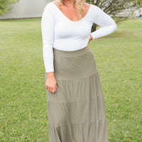 All Around Skirt in Olive