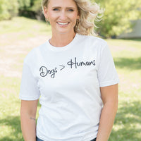 Dogs Over Humans Graphic Tee