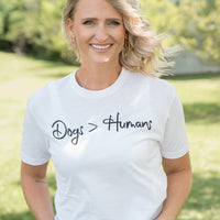 Dogs Over Humans Graphic Tee