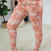 Little Moments Joggers in Rust