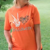 PT Peace Love Halloween Graphic Tee