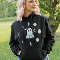 Phases of the Moon Graphic Hoodie