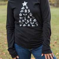 Decorate the Tree Long Sleeve Graphic Tee