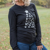 Decorate the Tree Long Sleeve Graphic Tee