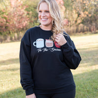 'Tis the Season Graphic Crewneck Sweatshirt