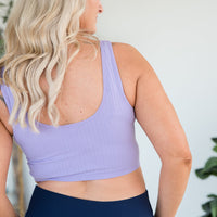 Dream Chaser Crop Top in Lavender