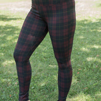 This Love Plaid Ponte Pants