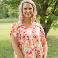 Bright Eyed Floral Top