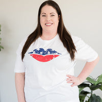 American Lips Graphic Tee