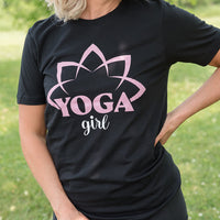 Yoga Girl Graphic Tee