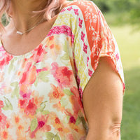 Bright Eyed Floral Top