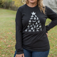 Decorate the Tree Long Sleeve Graphic Tee