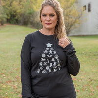 Decorate the Tree Long Sleeve Graphic Tee