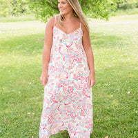 Paisley Paradise Maxi Dress