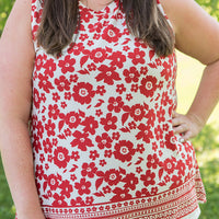 The Lady in Red Top