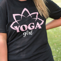 Yoga Girl Graphic Tee