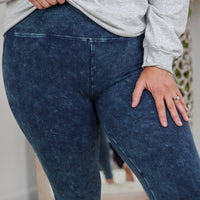 My Mineral Washed Yoga Leggings