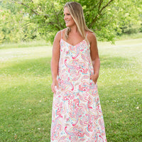 Paisley Paradise Maxi Dress