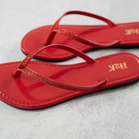 Sassy Sandals in Red