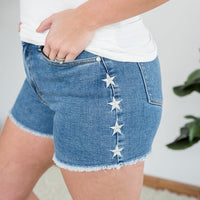 Follow the Stars Judy Blue Shorts