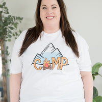 Camp by the Mountains Graphic Tee