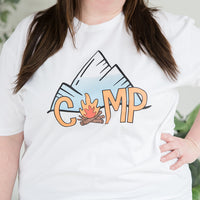 Camp by the Mountains Graphic Tee