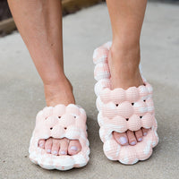 Bubble Cloud Sandals in Pink