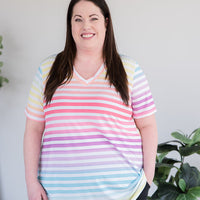 Sherbert Rainbow Top