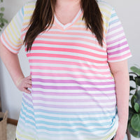 Sherbert Rainbow Top