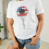 Freedom Sunflower Tee