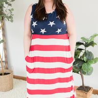 Stars and Stripes Dress