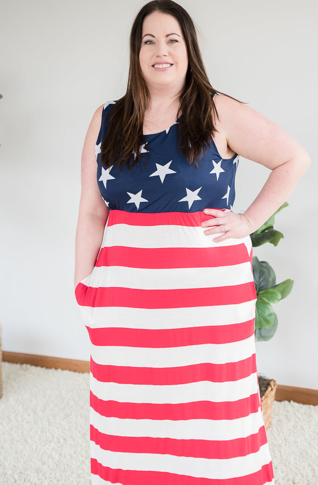 Stars and Stripes Dress