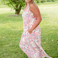 Paisley Paradise Maxi Dress