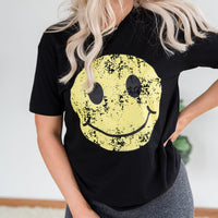 Vintage Smiley Face Graphic Tee