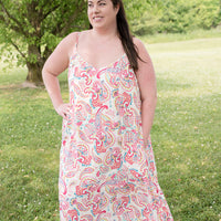 Paisley Paradise Maxi Dress