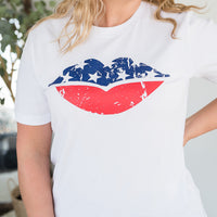 American Lips Graphic Tee