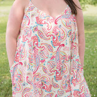 Paisley Paradise Maxi Dress