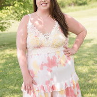 Cotton Candy Tie Dye Romper