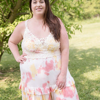 Cotton Candy Tie Dye Romper