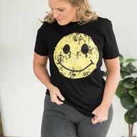 Vintage Smiley Face Graphic Tee