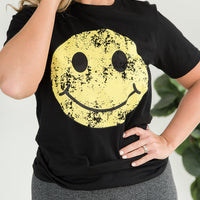 Vintage Smiley Face Graphic Tee