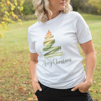 Merry Christmas Tree Graphic Tee