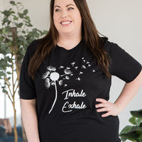 Inhale Exhale Graphic Tee