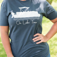 On Lake Time Graphic Tee