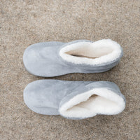 Around the House Slipper Boots in Gray